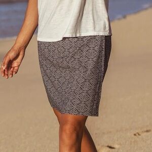 Ripskirt Wrap Skirt Length 2 with Pockets - Black Pearl Batik print - Size XXL